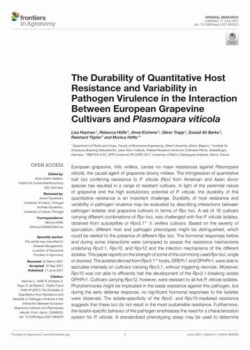 Durability of quantitative host resistance and variability